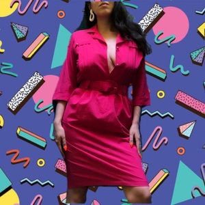 80s Boss Babe Dress
